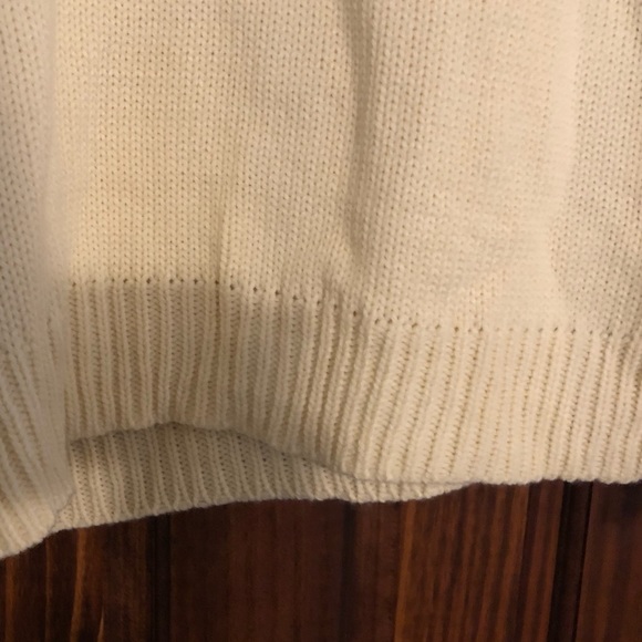 Popcorn White Sweater - Picture 6 of 7